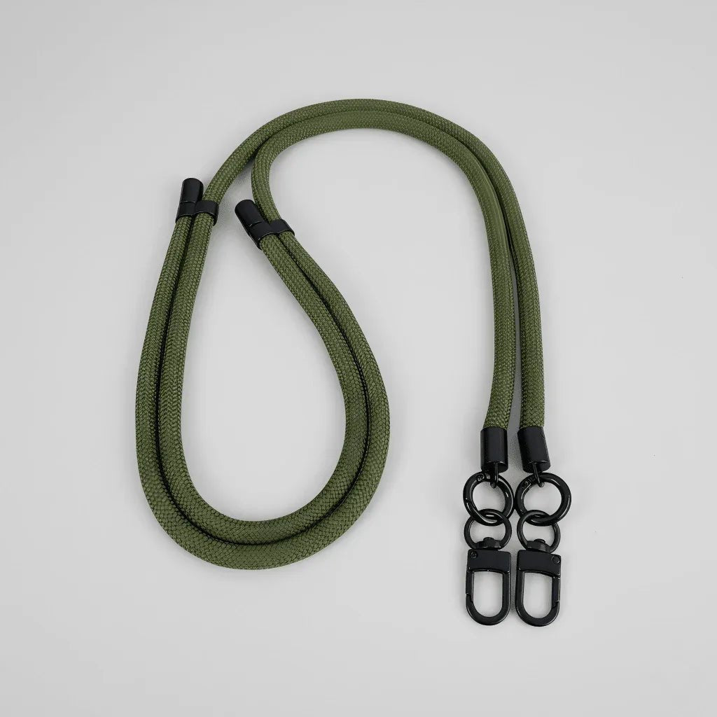 8mm BRAIDED TECH - ROPE | Crossbody Phone & Bag Lanyard | Phone Strap - GripMuse